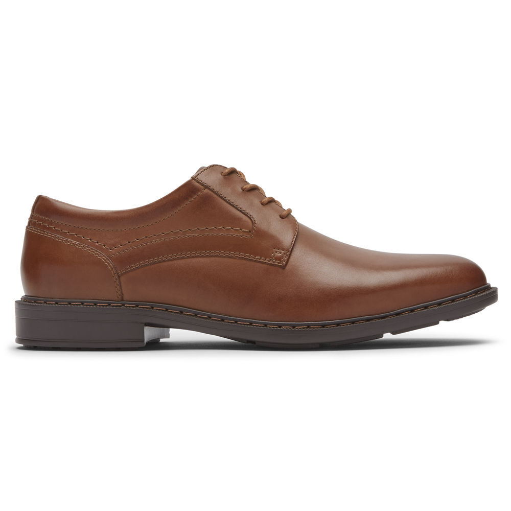 Oxfords Rockport Homem Marrom - Parsons Plain Toe - 85031VMTO